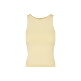 LADIES RACER BACK TOP - Soft Yellow - verschiedene Farbtypen