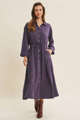 Hemdblusenkleid Midi- SMART SUMMER