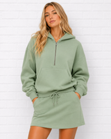 Ärmelloser Hoodie aus Bio-Baumwolle - 360°