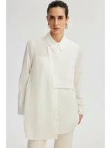 Hochwertige Bluse – modernes Statement-Piece mit raffiniertem Detail- MAJESTIC WINTER