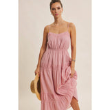Luftig fließendes Maxikleid- GENTLE SPRING