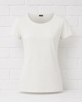 Leichtes T- Shirt mit weiterem Rundhalsausschnitt- neutral - 360°