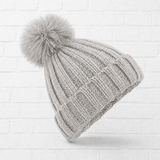 POM POM CHUNKY BEANIE UNISEX- GENTLE SPRING