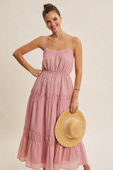 Luftig fließendes Maxikleid- GENTLE SPRING
