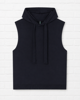 Ärmelloser Hoodie aus Bio-Baumwolle - BASIC WINTER
