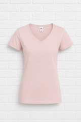 T-SHIRT mit V- Ausschnitt Iconc - DELIGHT SPRING