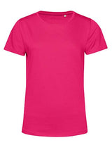 BIO COTTON T-SHIRT CLASSIC- MAGENTA PINK - MAJESTIC WINTER