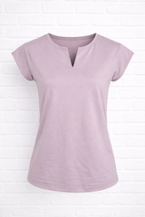 T-SHIRT mit V- Ausschnitt BELICE - GENTLE SPRING