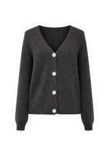 Nachhaltige Alpaka Strickjacke in BIO QUALITÄT - VERDANT WINTER