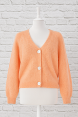 Nachhaltige Alpaka Strickjacke in BIO QUALITÄT -DELIGHT SPRING