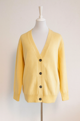 Gestrickter Cardigan Unisex- Heller Frühling Sommer