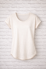 T- Shirt Ladie Long Slub - DELIGHT SPRING