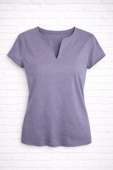 T-SHIRT mit V- Ausschnitt BELICE- INDIAN SUMMER