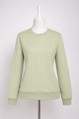 Leichtes Sweatshirt Bio - Qualität - LIGHT JADE - DELIGHT SPRING