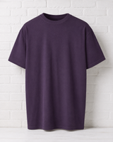 FLUFFY T- Shirt Oversized MAN - Purple Nights - VERDANT WINTER