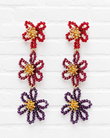 Flower Party Statement Ohrringe- INDIAN SUMMER