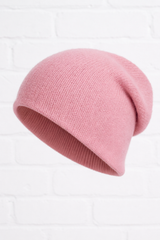 EDLE KASCHMIR MÜTZE-SLOUCHY BEANIE- GENTLE SPRING