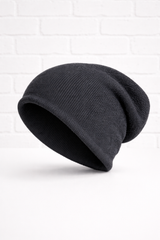 EDLE KASCHMIR MÜTZE-SLOUCHY BEANIE- TWILIGHT WINTER