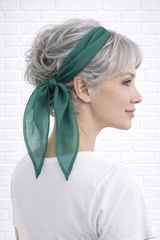 Leichter Chiffonschal - VERDANT WINTER