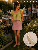 Babydoll mit Flügelärmel- GENTLE SPRING