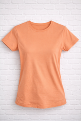 BIO COTTON T-SHIRT CLASSIC BREDA- GREEK ORANGE - GENTLE SPRING