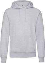 SWEATSHIRT HOODIE UNISEX – HELLGRAUMELIERT - SMART SUMMER