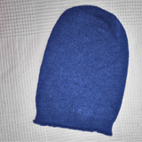 EDLE KASCHMIR MÜTZE-SLOUCHY BEANIE- DUNKLER SOMMER WINTER