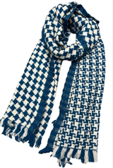 Superweicher Schal mit Karomuster- HERBST WINTER