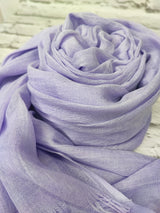 PURE & COZY SCHAL - HELLLILA