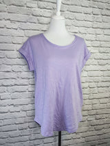T- Shirt Ladie Long Slub - Heller Sommer