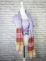 T-SHIRT MIT WEITEM AUSSCHNITT - Dunkler Sommer