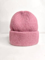 Flauschige Angora Mütze UNISEX- DUNKLER FRÜHLING SOMMER