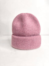Flauschige Angora Mütze UNISEX- DUNKLER FRÜHLING SOMMER