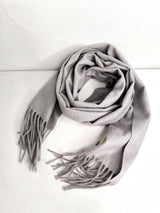 Superweicher Kaschmirschal mit Fransen UNISEX- HELLER FRÜHLING SOMMER