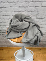 Unifarbener Strickschal - Supersoft - 4 Jahreszeiten