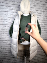 Weicher Baby-Alpaka-Pullover in Bio- Qualität- sanftes Moosgrün