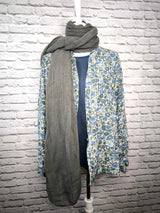 Unifarbener Strickschal - Supersoft - 4 Jahreszeiten