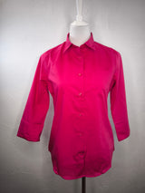 Bluse 3/4 Arm - Fuchsia