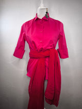 Bluse 3/4 Arm - Fuchsia