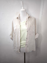 BIO COTTON TOP BRENDA - Mist Green - DELIGHT SPRING