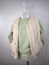 Leichtes Sweatshirt Bio - Qualität - LIGHT JADE - DELIGHT SPRING