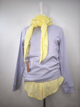 Leichtes Sweatshirt Bio - Qualität - LAVENDER