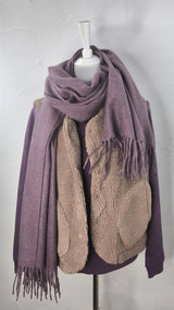 Leichtes Sweatshirt Bio- Qualität- PFLAUNE MELIERT