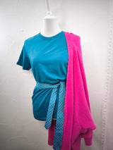 KLASSISCHES BIO COTTON T-SHIRT B&C - PETROL - HELLER SOMMER WINTER