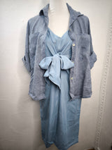 Hochwertiges Tencel-Jeanskleid