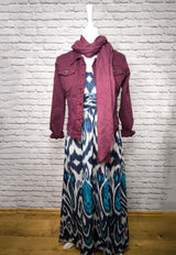 BOHO SCHAL- Bordeaux