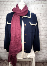 BOHO SCHAL- Bordeaux