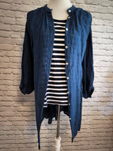 Tunika Blusenkleid- Navy Blue