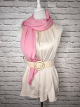 Ärmellose Bluse- Vanilleeis