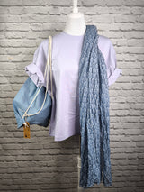 BOXY OVERSIZED T- SHIRT- LAVENDER